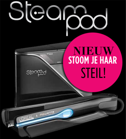 Steampod: een straightener voor je WieWatHaar