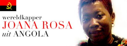 Wereldkapper Joana uit Angola