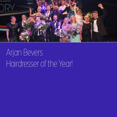 Winnaars Coiffure Award 2015; Arjan Bevers Hairdresser of the Year