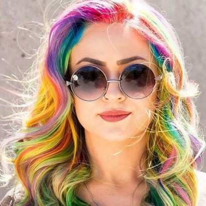 We love Rainbow Hair, Colombre!