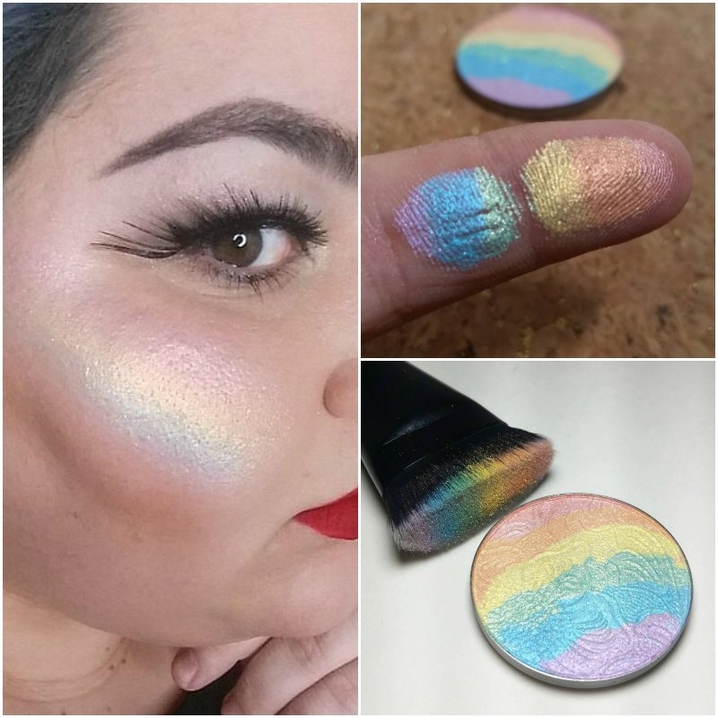 Rainbow-makeup