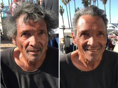 Sterrenkapper uit LA geeft daklozen nieuwe look