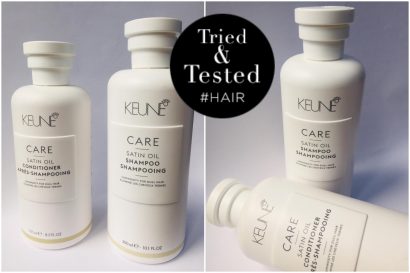 Keune care satin oil shampoo en conditioner voor gezond en glanzend haar