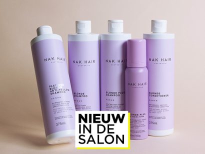 Nieuw in de salon: NAK Hair Blonde treatments