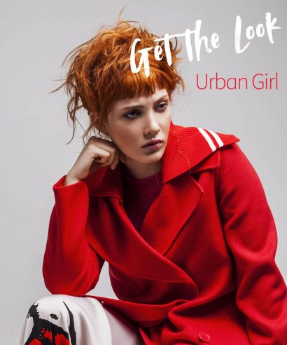 Get the Look: Urban Girl - Messy updo