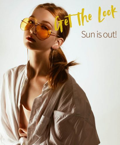 Get the Look: Sun is out! - sleek ponytail