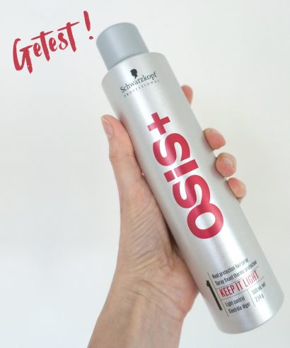 Getest: Osis+ Keep It Light Heat Protection Hairspray