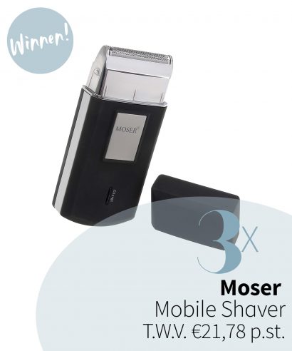 WINNEN: 3x Moser Mobile Shaver