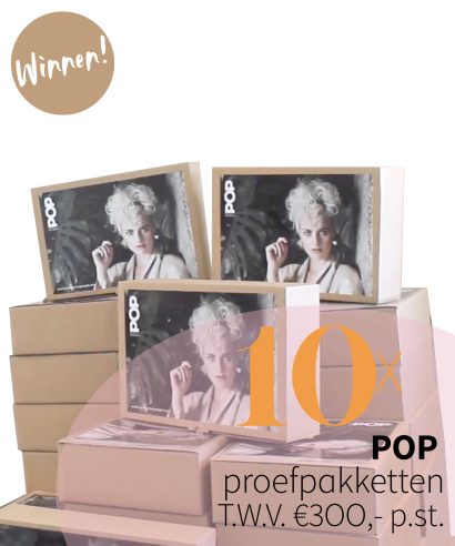 WINNEN: 10x POP proefpakketten voor kappers