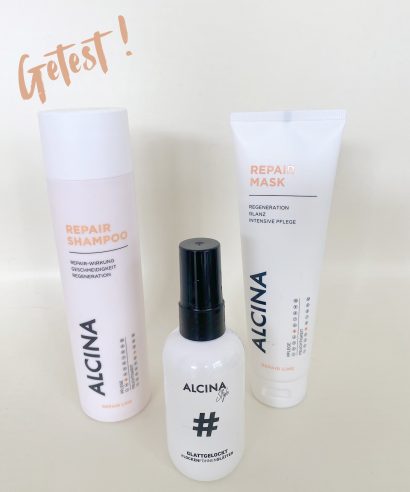 Getest: Alcina Repair shampoo, masker & #Glattgelockt spray