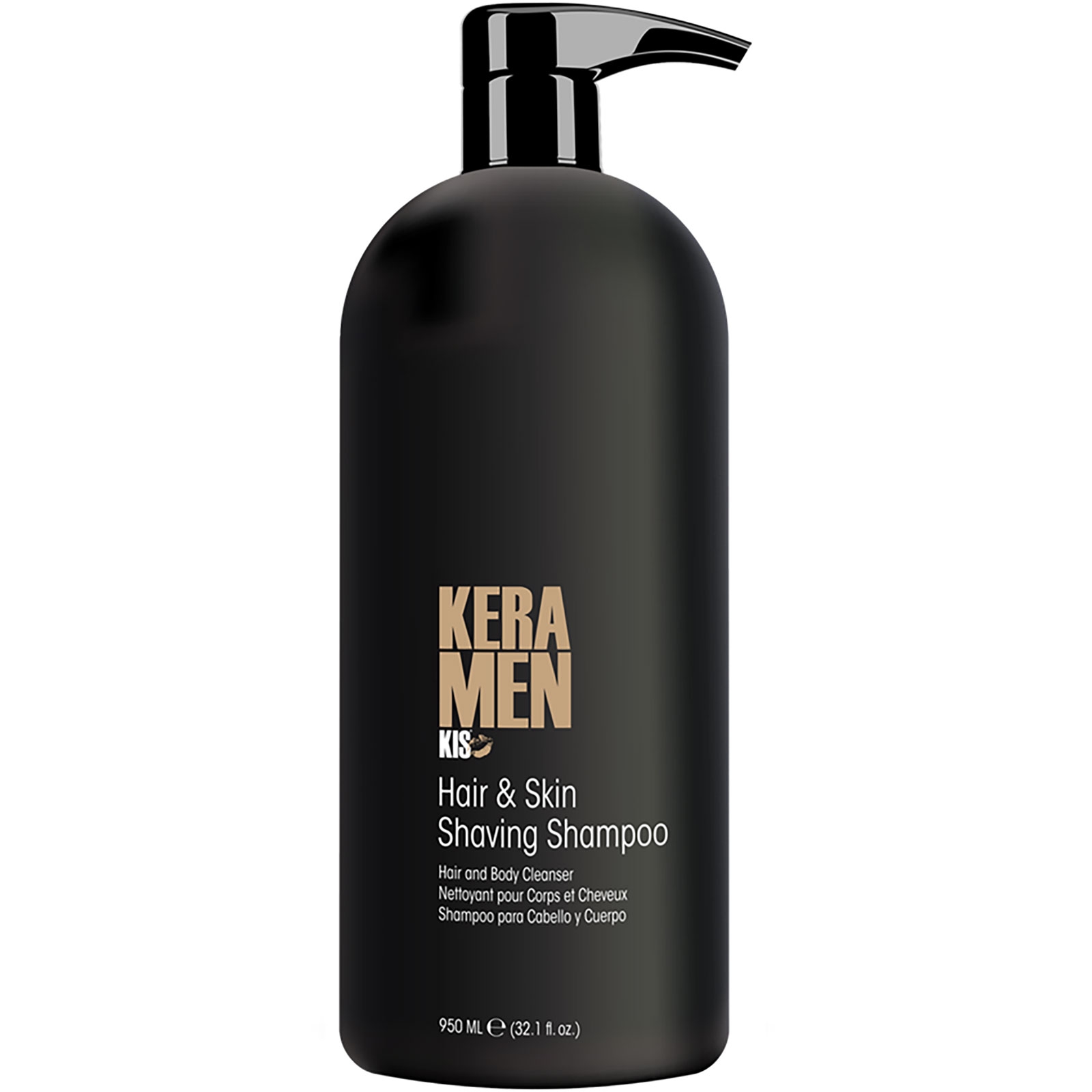 KIS - KeraMen - Hair&Skin Shaving Shampoo - 950 ml