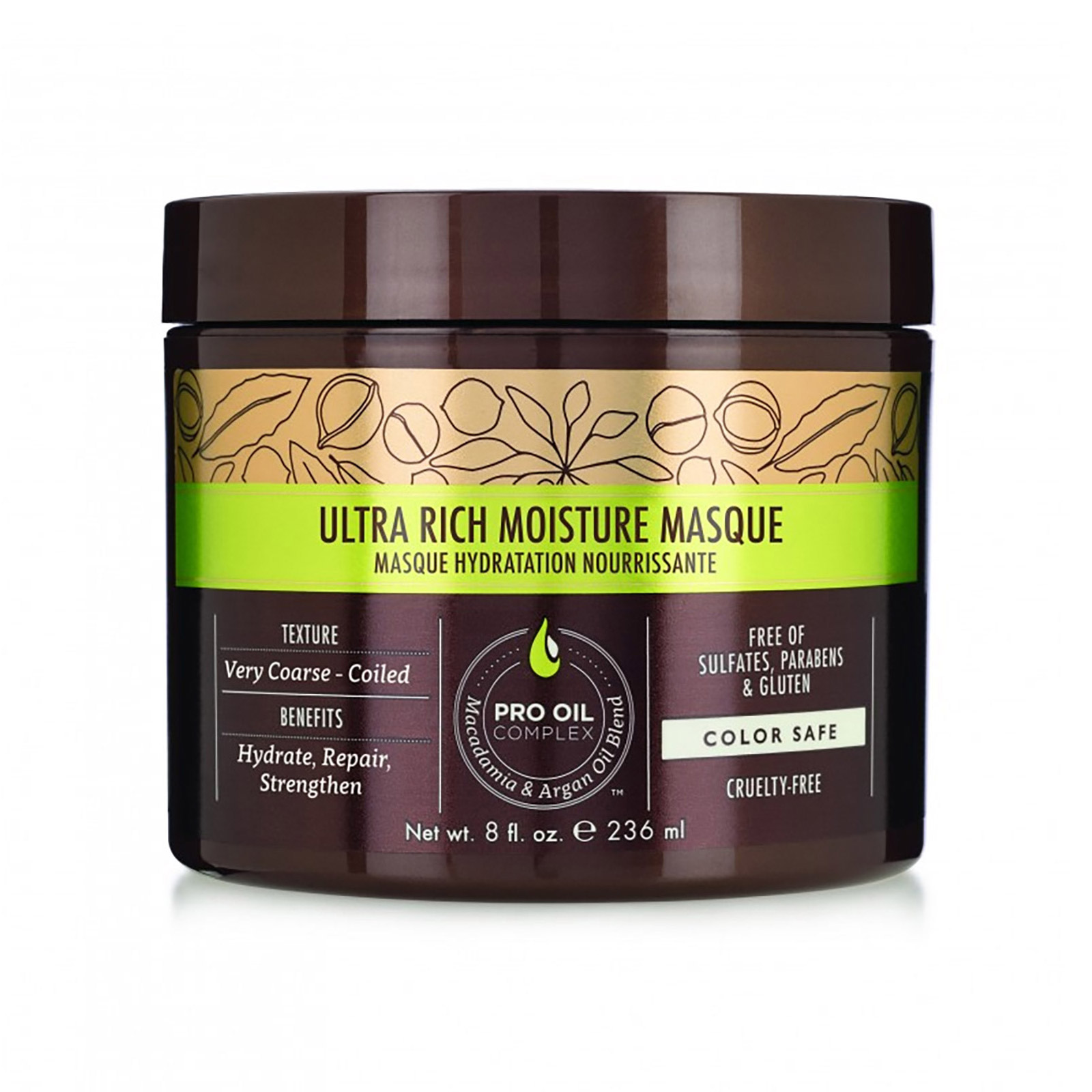 Macadamia - Ultra Rich Moisture - Masque - 236 ml